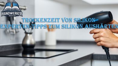 Trockenzeit von Silikon Experten Tipps zum Silikon aushaerten