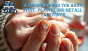 7 bewährte Methoden, um Sekundenkleber von Haut, Stoff, Plastik und Metall zu entfernen