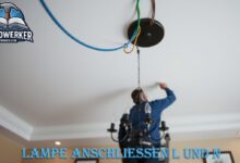 Lampe anschliessen L und N