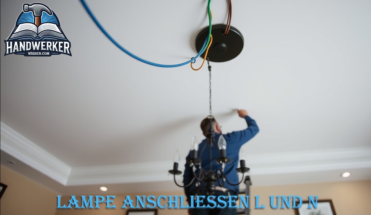 Lampe anschliessen L und N