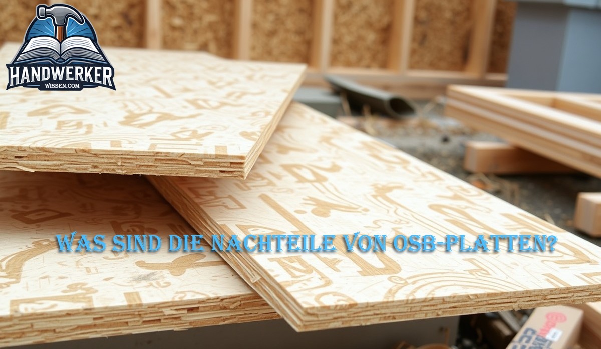 Was sind die Nachteile von OSB Platten