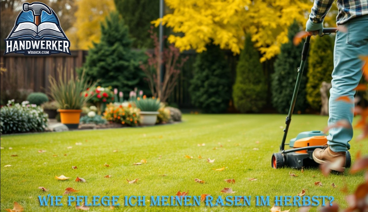 Wie pflege ich meinen Rasen im Herbst