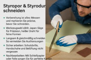 Styropor & Styrodur schneiden – Tipps für Perfekte Ergebnisse!
