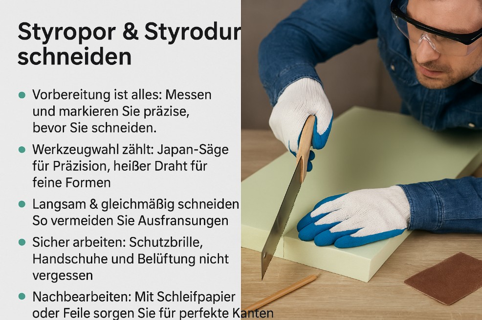 Styropor & Styrodur schneiden – Tipps für Perfekte Ergebnisse!