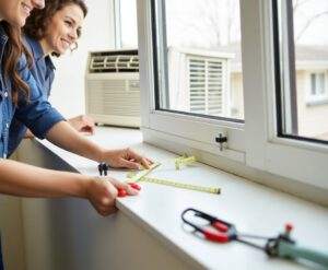 DIY Klimaanlagen Fensterabdichtung selber bauen