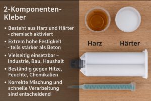 2-Komponenten-Kleber: Extra starke Verbindung