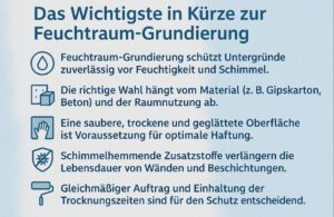 Experten-Tipps zur Feuchtraum Grundierung