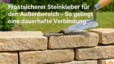 Frostsichere Steinkleber für den Außenbereich