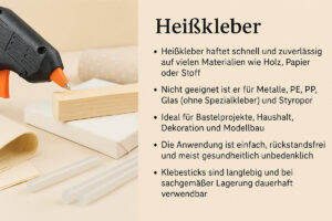 Heißkleber richtig anwenden – so geht’s!