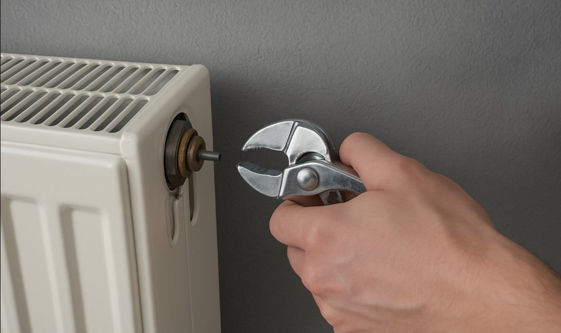 Heizungs Ventilstift wieder gaengig machen