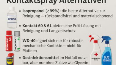 Kontaktspray Alternativen – Was kann man nehmen?
