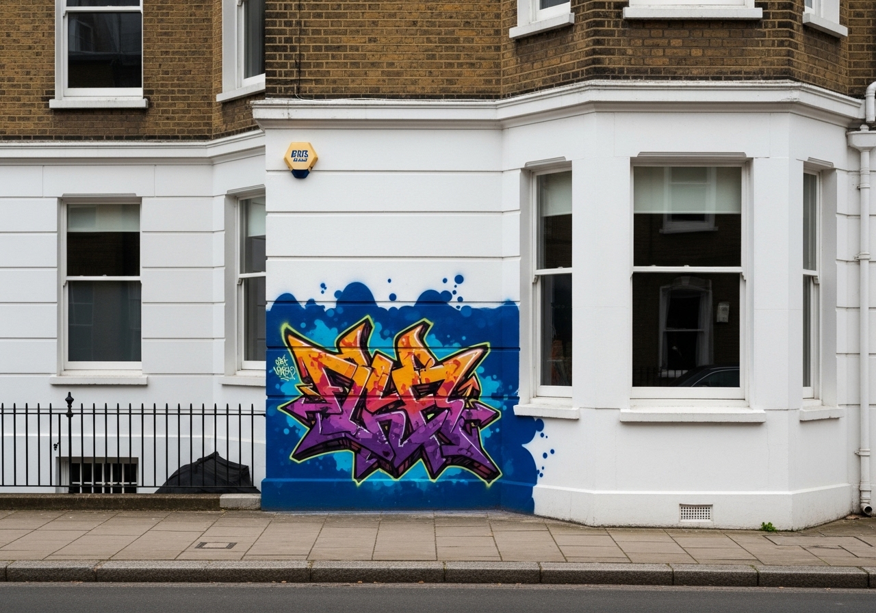 Graffiti entfernen: So geht’s einfach und günstig