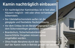 Kamin nachträglich einbauen: So klappt’s wirklich!