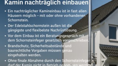 Kamin nachträglich einbauen: So klappt’s wirklich!