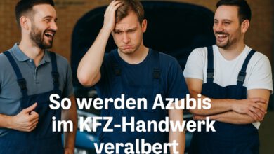 Die witzigsten Werkstatt-Scherze für neue Azubis