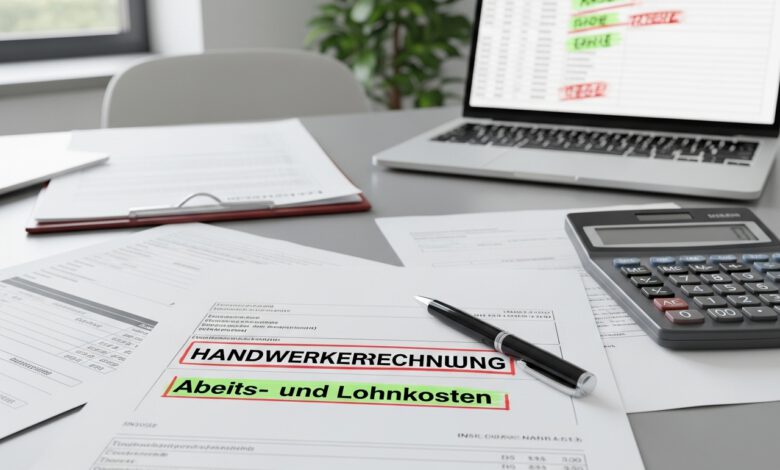 Handwerkerkosten absetzen - So geht's richtig! [Bildinhalt mit KI erstellt]