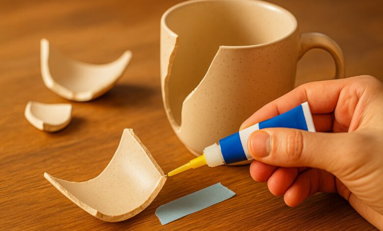 Keramik kleben: Ausführliche Anleitung, Tipps & Klebstoff-Übersicht