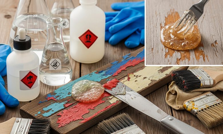 Abbeizer: Alles Wichtige zur chemischen Farbentfernung