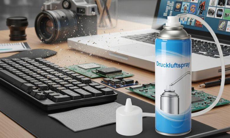 Druckluftspray: Effektive Reinigung für Technik und Präzision