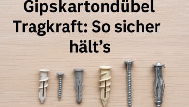Gipskartondübel Tragkraft: So sicher hält’s