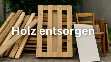 Holz entsorgen leicht gemacht