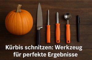 Kürbis schnitzen: Werkzeug für perfekte Ergebnisse