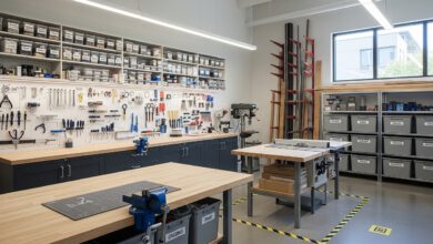 Werkstatt und Lager optimal organisieren: Tipps für Handwerksbetriebe