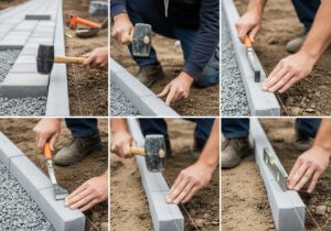 Randsteine setzen – mit wenig Aufwand zu einem schöneren Garten