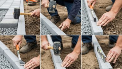 Randsteine setzen – mit wenig Aufwand zu einem schöneren Garten