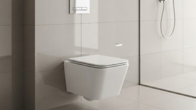 Unterputz-WC-Zulauf entkalken