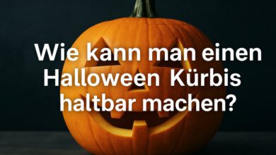 Wie kann man einen Halloween Kürbis haltbar machen? Wie kann man einen Halloween Kürbis haltbar machen?