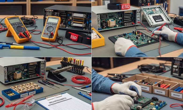 Der große Leitfaden zur Elektronikwartung: Reinigen, Schützen, Schmieren