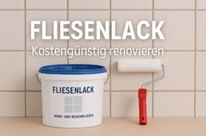 Fliesenlack: Moderne Lösung für alte Fliesen