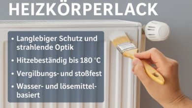 Heizkörperlack – hitzebeständiger Anstrich für Heizungen