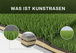 Darauf müssen Sie bei der Auswahl eines guten Kunstrasens achten