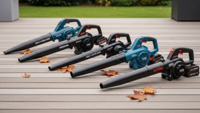 Laubbläser-Test: Bosch & Milwaukee dominieren