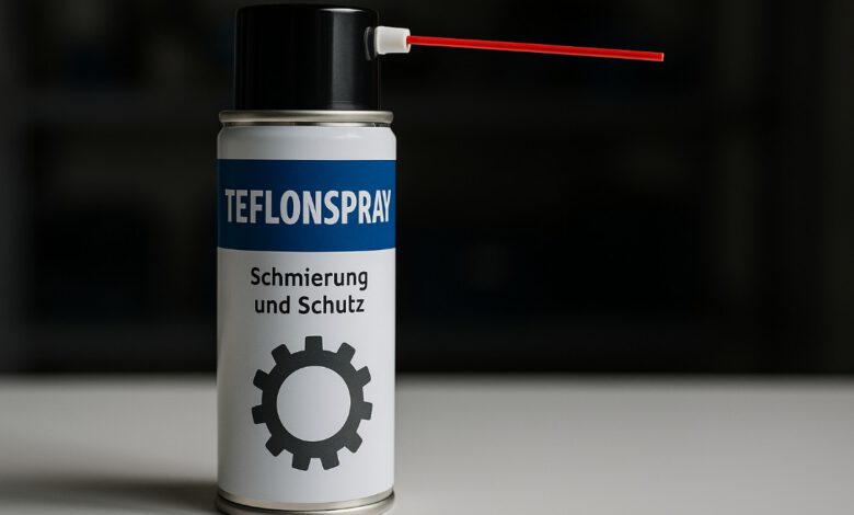 Teflonspray: Saubere Schmierung ohne Fett und Öl