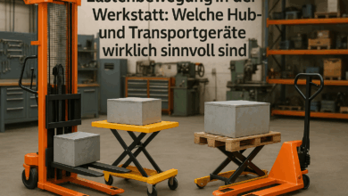 Effiziente Lastenbewegung in der Werkstatt: Welche Hub und Transportgeräte wirklich sinnvoll sind