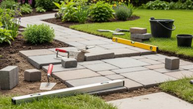 Garten verschönern: Das ist beim Verlegen von Steinen für Wege und Terrasse wichtig