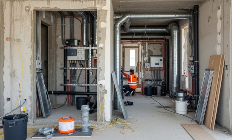 Haustechnik im Neubau