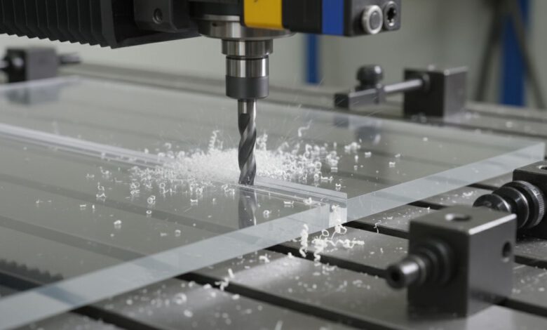 Plexiglas fräsen ohne Fehler - Die komplette Anleitung [Bildinhalt mit KI erstellt]