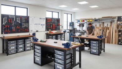 Wie durchdachte Werkstatteinrichtung den Arbeitsalltag im Handwerk erleichtert