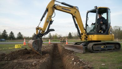 Warum kompakte Baumaschinen für Handwerker wichtig sind
