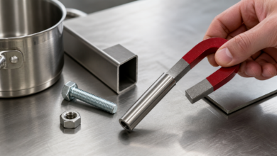 Edelstahl magnetisch