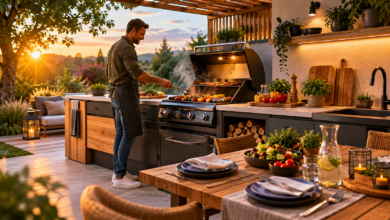 Outdoor Kueche bauen