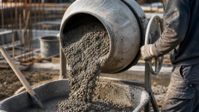 Wie viel Zement für 1 m³ Beton? Alle Werte & Kosten erklärt