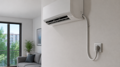 Split Klimaanlage Stromanschluss